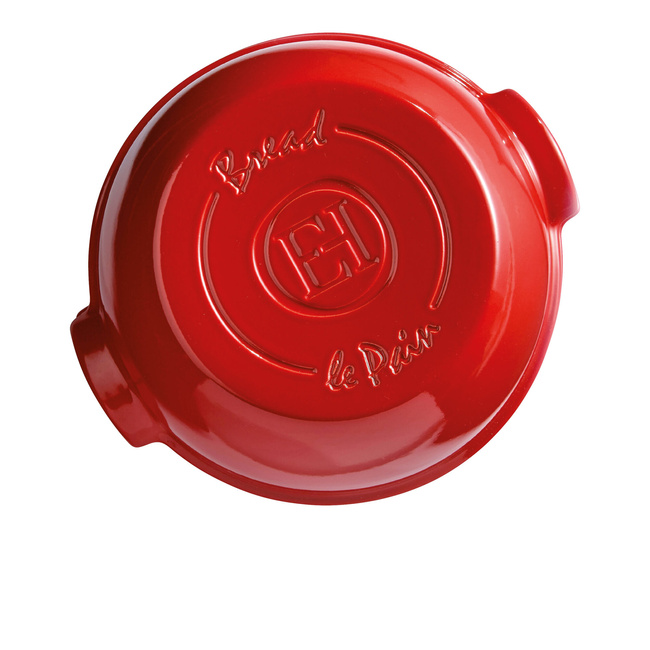 Naczynie do wypieku chleba Emile Henry czerwone 5,2 l ceramiczne do chleba
