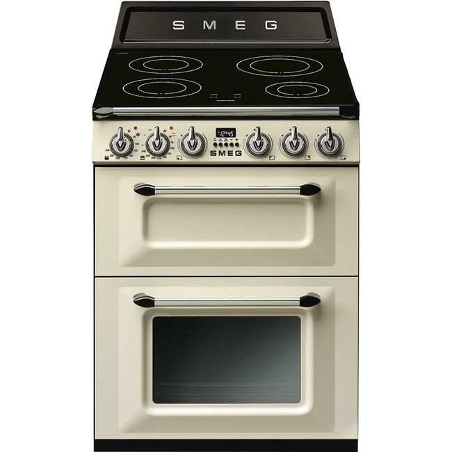 Smeg - Kuchnia Wolnost., 60cm, Victoria, Krem. Victoria TR62IP2 Kremowy