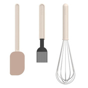 Formy do pieczenia 3 elementy Chef It Chalk - Mepal
