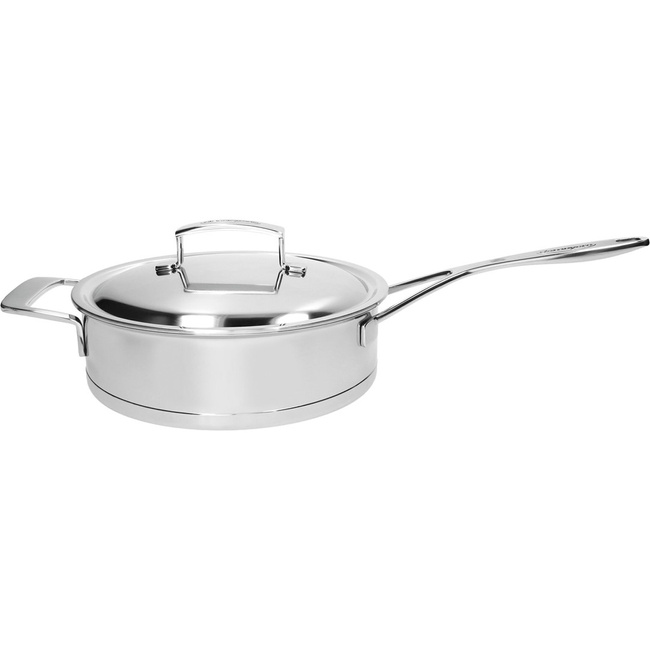 Demeyere Silver 7 Patelnia Sauté 2h Z Pokrywką 24 Cm