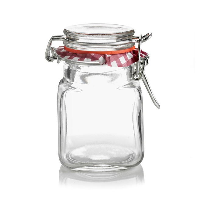 Słoik 0,07 l. Square Clip Top Jar - Kilner