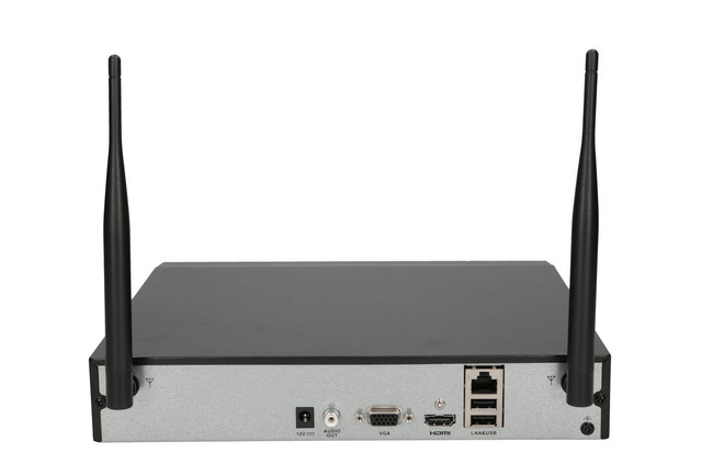 Zestaw do monitoringu IP Hwk-N4142b-Mh/W - 4 kamery IP 2MP, IP67 + Rejestrator Nvr 4 kanałowy - Hikvision