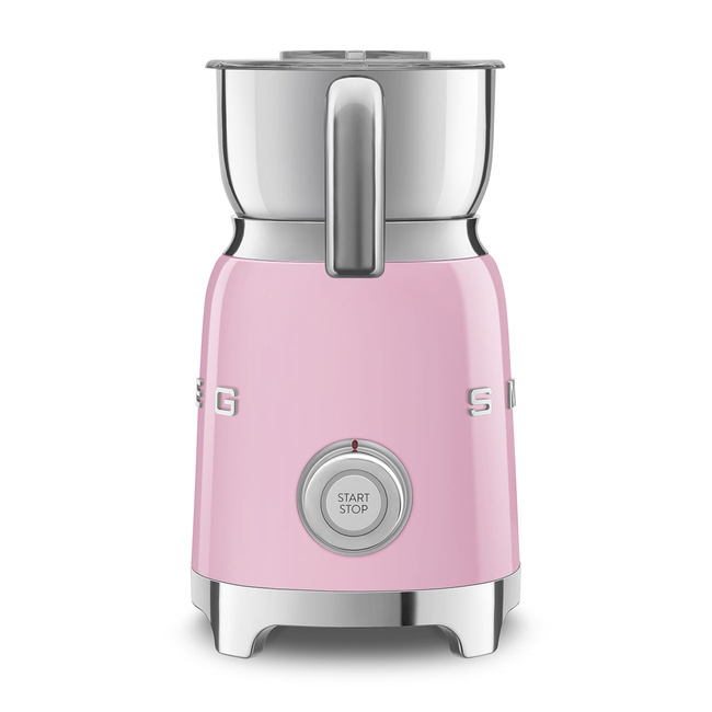 Smeg - Spieniacz do mleka, 50'S Style - pastelowy róż MFF11PKEU