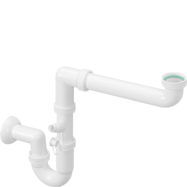 Smeg - Syfon do pojedynczego odpływu Universal 3712