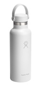 Butelka termiczna Hydro Flask Standard Mouth 18 oz (532 ml) z nakrętką Flex Cap, biała