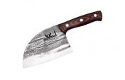 Tasak serbski Samura Mad Bull Mini SMB-0041R, ostrze 14,5 cm, czarno-czerwony