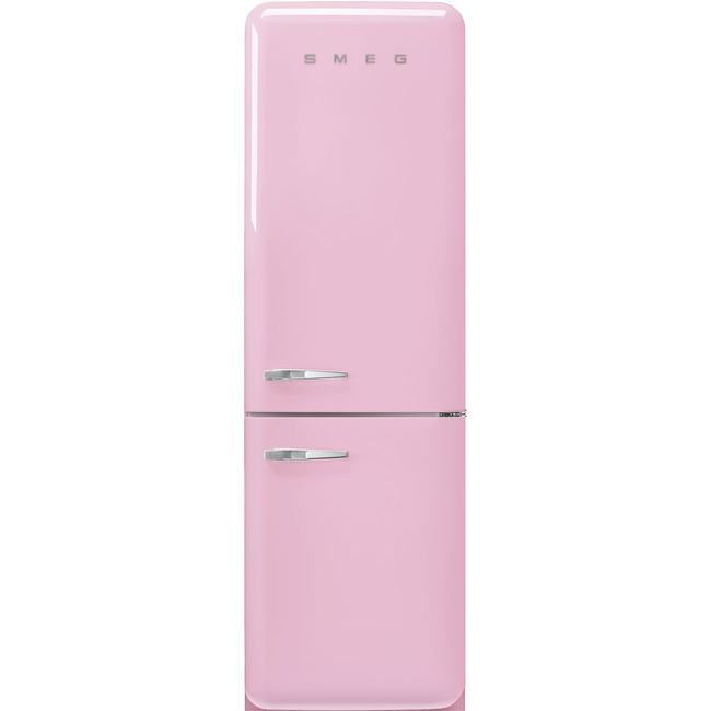 Smeg - Chłodziarko-zamrażarka FAB32RPK6 50'S STYLE - pastelowy róż