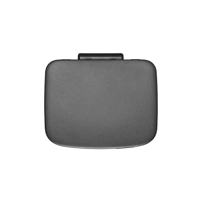 Kosz na śmieci Brabantia Bo Hi 7 l Matt Black na nóżkach
