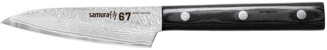 Nóż do obierania Samura Damascus 67 SD67-0010M, ostrze 9,8 cm, rękojeść z mikarty