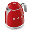 Smeg - Czajnik Mini, Czerwony 50's Style Klf05Rdeu Czerwony