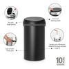 Kosz na śmieci Brabantia Touch Bin 60 l Mineral Moonlight Black
