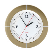 Zegar ścienny złoty 28 cm Guzzini