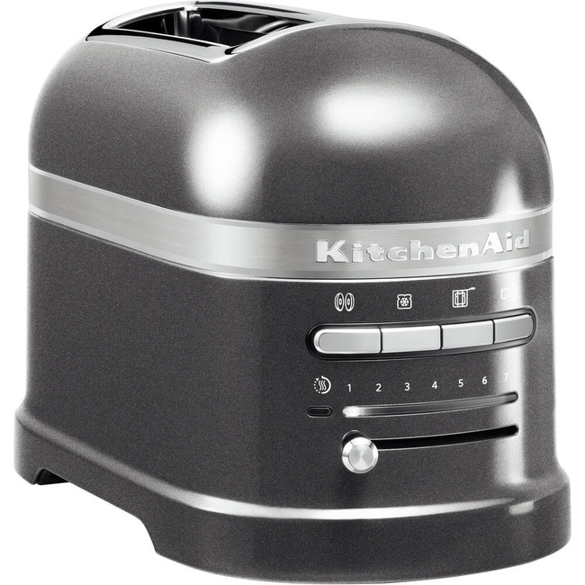 Toster Na 2 Kromki Artisan Kitchenaid 5kmt2204ems, Srebrzystopopielaty