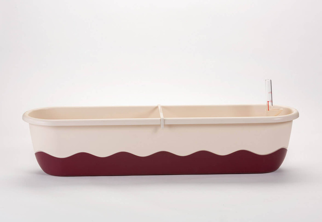 Plastia Mareta Donica Samonawadniająca Prostokątna 80 x 20 cm - beżowy
