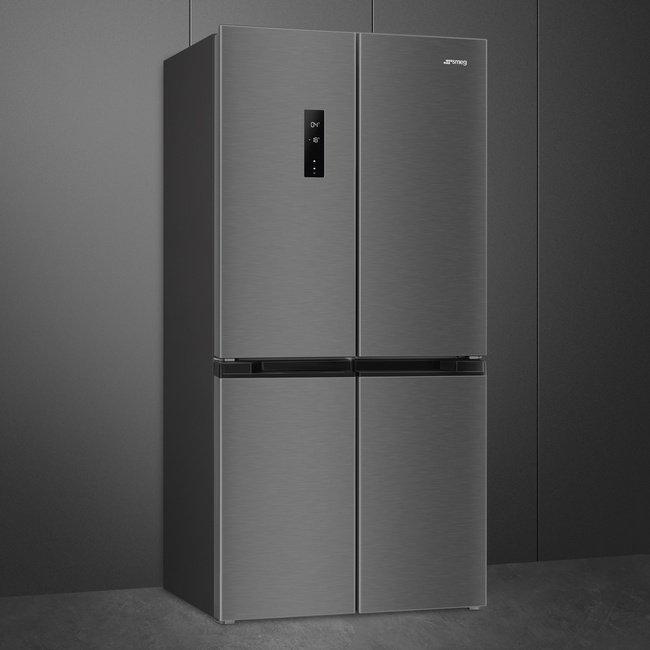 Smeg - Multidoor Free-Standing Dark-Inox D-Clas Universal Fqi48Kd Czarna stal nierdzewna (Dark inox)
