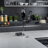 Bamix Gastro 350 - Profesjonalny blender ręczny - czarny 
