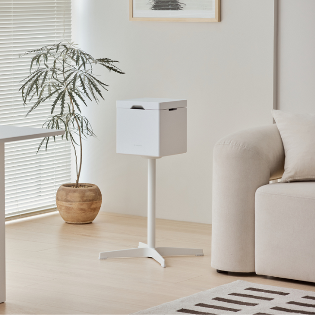 Stojak ze stali nierdzewnej do Carepod Cube Plus, biały