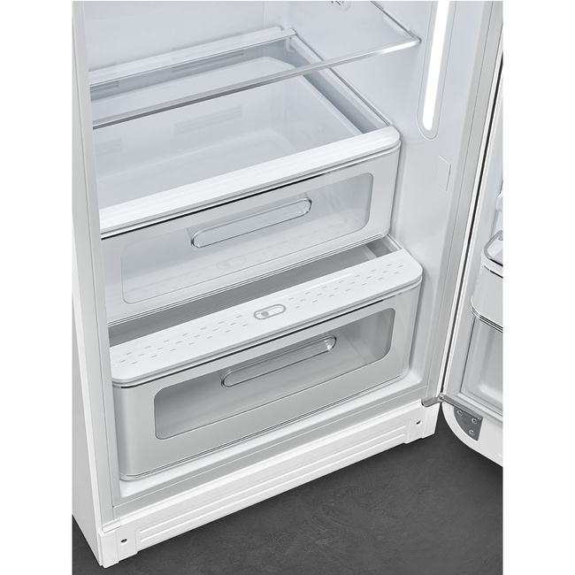 Smeg - Chłodziarko-zamrażarka wolnostojąca FAB28LWH6 50'S STYLE - WHI