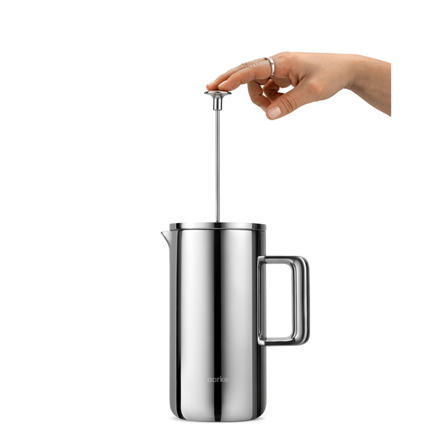 French press/ zaparzacz tłokowy - stal nierdzewna Aarke - Aarke