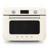Smeg - Piekarnik nablatowy z funkcją pary (100%) COF01CREU 50's Style - kremowy