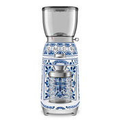 Smeg - Elektryczny młynek do kawy CGF01DGBEU - Blu Mediterraneo