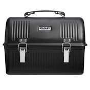 Lunchbox stalowy Stanley Vintage 9,5 l z uchwytem na termos, czarny Classic Black