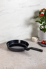Patelnia Brabantia Onyx 24 cm 101810, czarna, ceramiczna powłoka