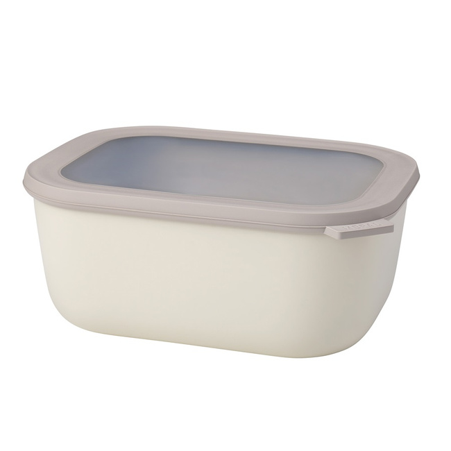 Pojemnik Cirqula prostokątna 3000ml Nordic White - Mepal