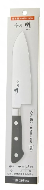 Nóż Santoku Fuji Cutlery Akira Reigetsu FC-0124, ostrze 16,5 cm