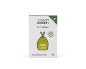 Worki na śmieci Joseph Joseph Eco IW6, 30 l, 80 sztuk, grafitowe