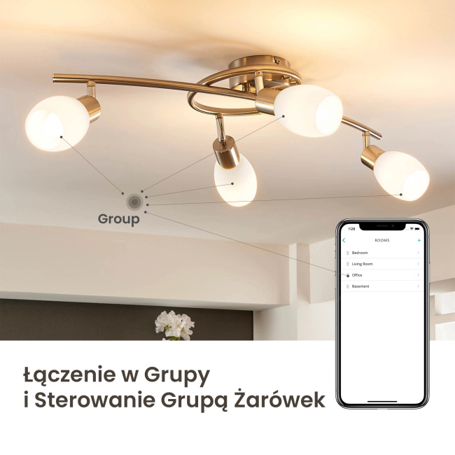 Extralink Smartlife | Żarówka LED | E27 A60 2700-6500K WiFi 220-240V, Tuya