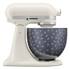 Dzieża ceramiczna KitchenAid 4,7 l niebieska w drobne kwiaty 5KSM2CB5BF do mikserów Artisan 5 i Classic