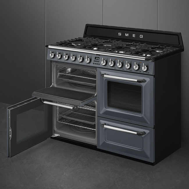 Smeg - Kuchnia wolnost, 110cm, Victoria, TR4110GR VICTORIA - nieb.