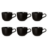 Seltmann Liberty Velvet Black Zestaw 6 Filiżanek Do Kawy 260 Ml