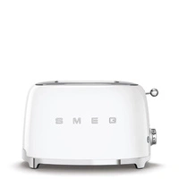Smeg - Toster, dwie kromki, biały Tsf01wheu 50's style