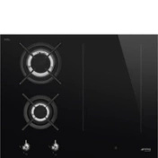 Smeg - Płyta Kuchennna Classica Pm3643d Czarne Szkło