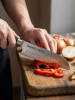 Samura MO-V Nóż Santoku Hollow Ground Ostrze 18 cm