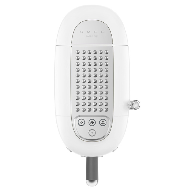 Smeg - Ekspres do kawy, kolbowy 50's style ECF02WHEU Biały
