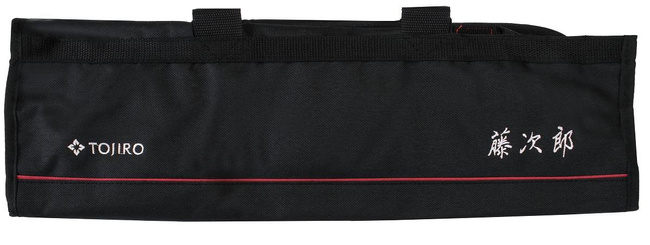 Torba na noże Tojiro F-355, zwijana, nylon, 8 kieszeni