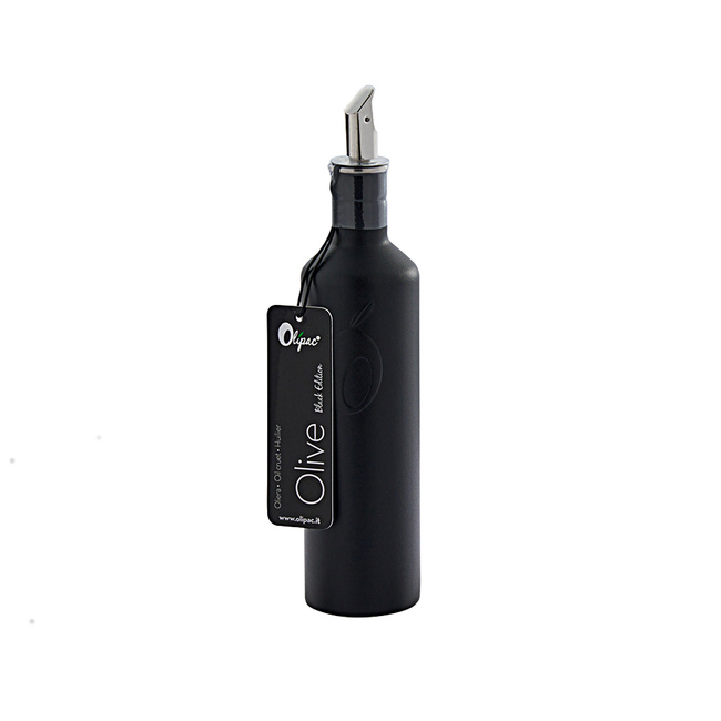 Butelka do oliwy Olive 250ml czarny mat - Olipac