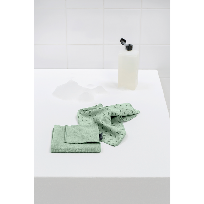 Ściereczki z mikrofibry 2 sztuki Jade Green - Brabantia