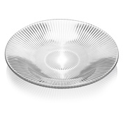Talerz transparentny Ø 28 cm Ivv
