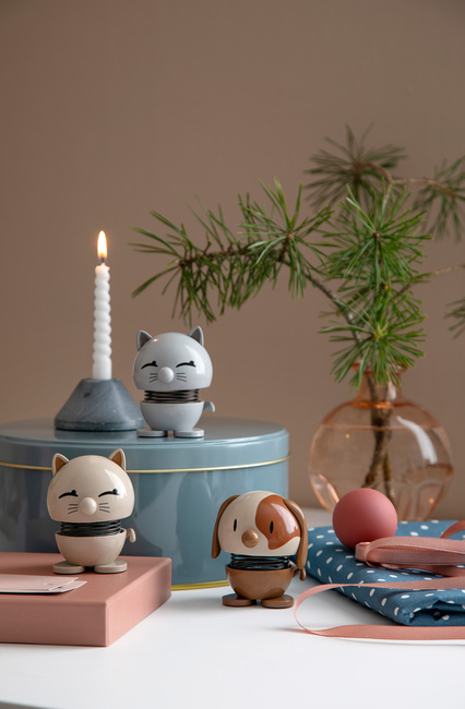Figurka Hoptimist Cat Latte Dekoracyjna Kot Skandynawski Design Prezent