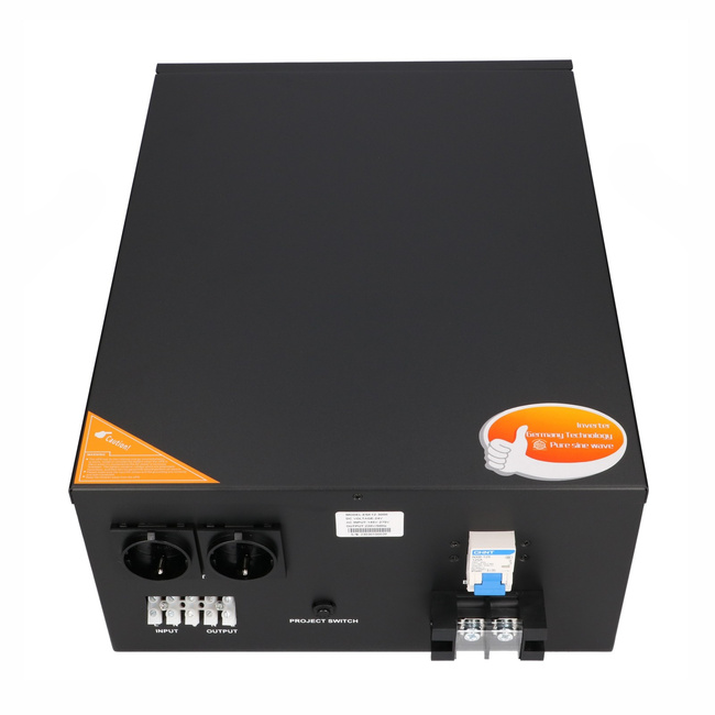 Inwerter Extralink Piorun 3000VA/2100W, czysta sinusoida, akumulator 24 V
