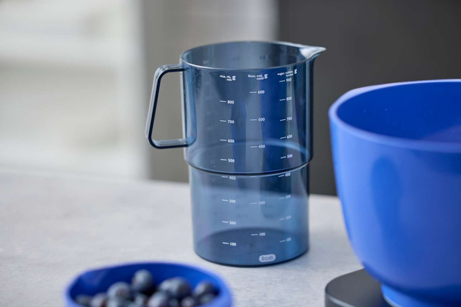 Dzbanek z miarką Rosti Mensura 1 l, Dusty Blue