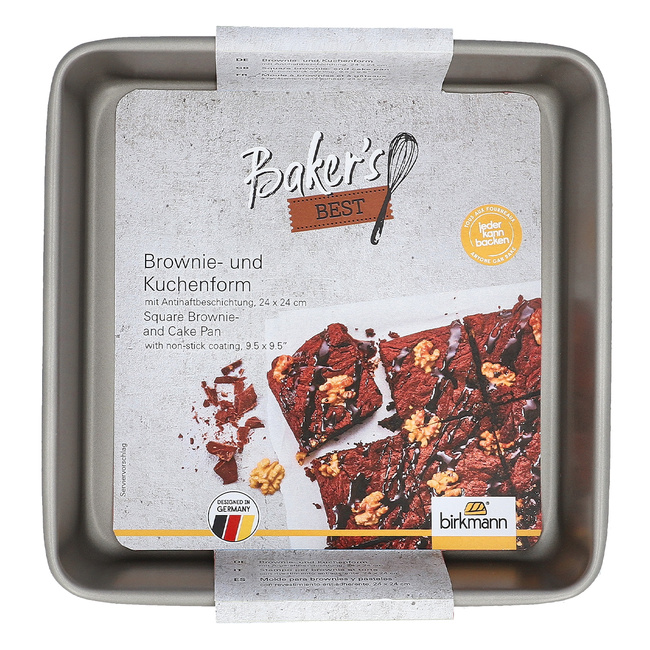 Forma do pieczenia kwadratowa 24 x 24 cm Baker's Best - Birkmann