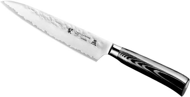 Nóż uniwersalny Tamahagane Tsubame Black VG-5, 15 cm, rękojeść z micarty