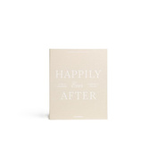 Album ślubny Printworks Happily Ever After L, beżowa tkanina, białe karty