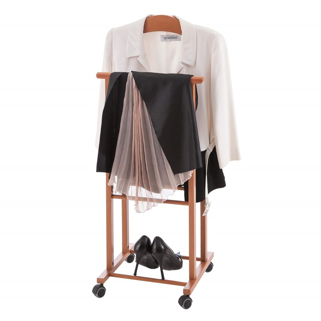 Arredamenti Atri Stojak na koszule i garnitur - 37 x 46 cm, Brązowy