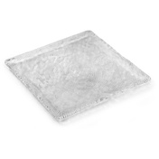 Talerz szklany kwadratowy 31,5 cm Diamante - Ivv